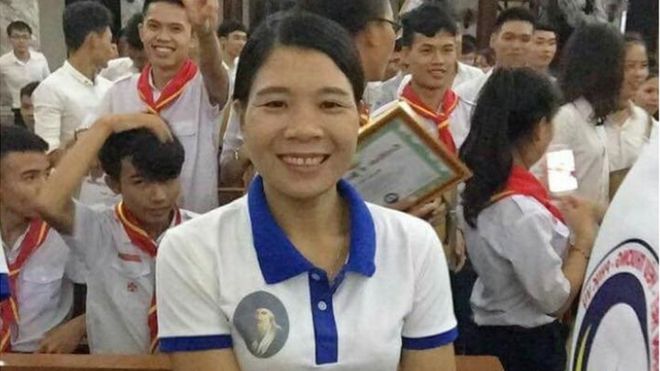 Nov. 2017: The 41 year old is not well known in other parts of the country, but is reported to have been involved in a campaign led by Catholic priests over an environmental disaster that hit the central coast in 2016.